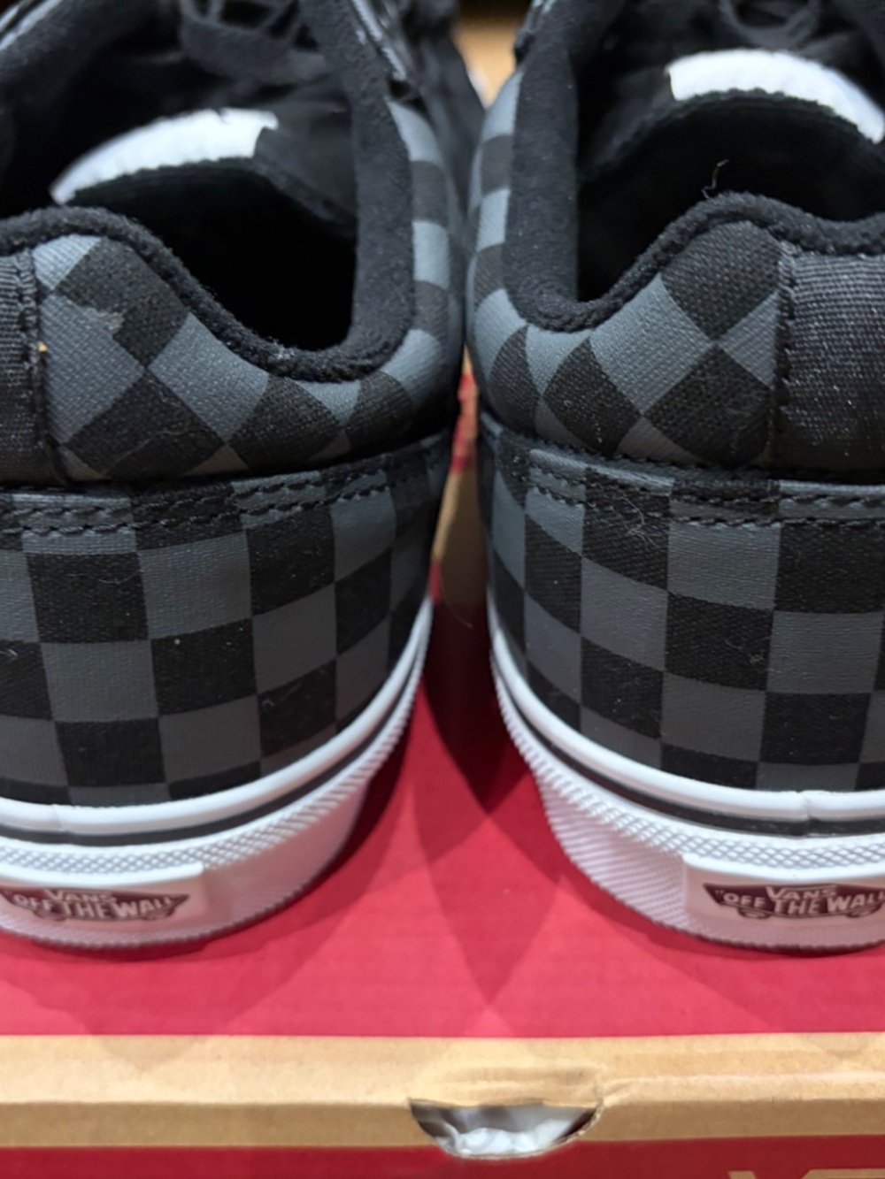 Vans Seldan Checkerboard Black/Pewter Size 12 - Picture 3 of 6